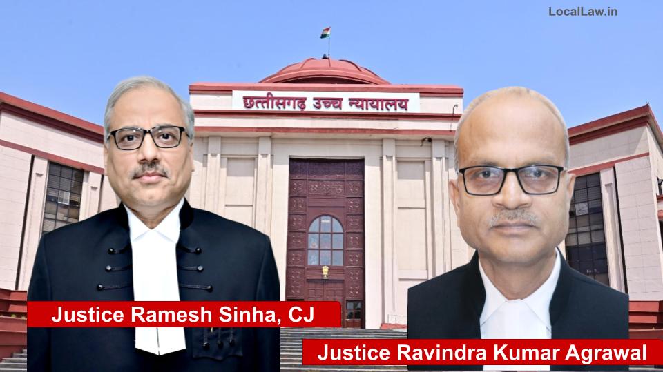 Justice Ramesh Sinha CJ and Justice Ravindra Kumar Agrawal _ Local Law